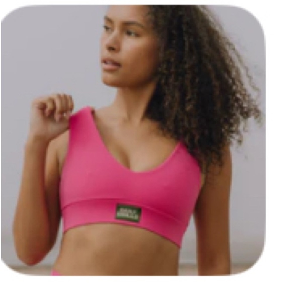 Daily Drills Pink Sports Bra